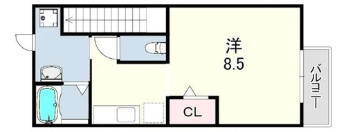 チェリードーレ【2階】の間取り