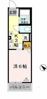 ベルセゾンミキ【2階】の間取り