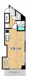 タツノビル【201号室】の間取り