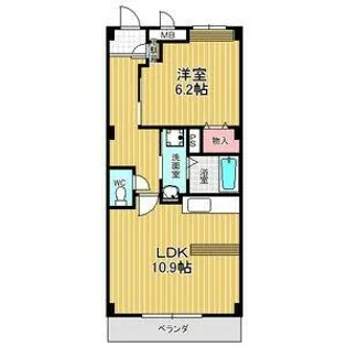 グラン シエル【1階】の間取り