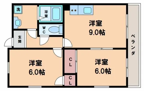 メゾンセレナ【2階】の間取り
