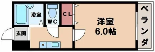 アビテⅡ【2階】の間取り