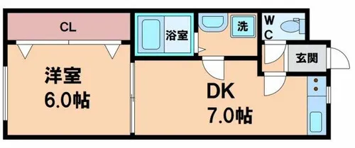 ヴェルドミール山忠長居【5階】の間取り