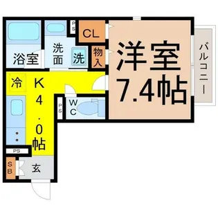 Phoenix【1階】の間取り