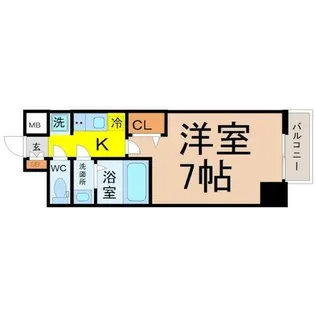 メイクス城西レジデンス【11階】の間取り