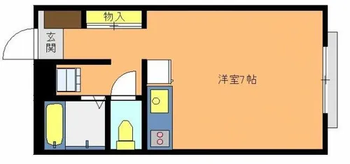 わいわいハイツ【201号室】の間取り