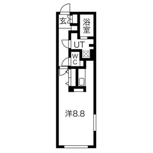 LUORE浄心【5階】の間取り
