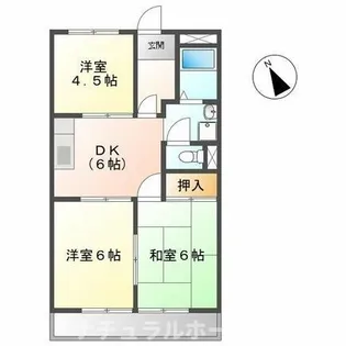 ハイム21【00101号室】の間取り