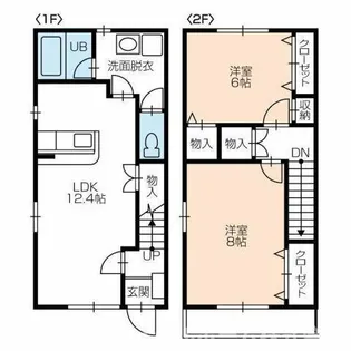 サンティパーク飯村北【A号室】の間取り