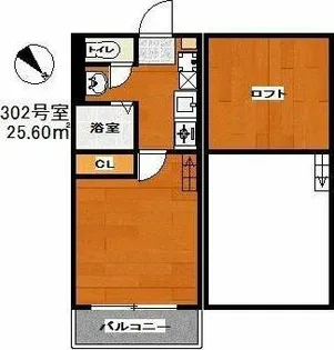 ル・アーヴル【3階】の間取り