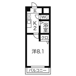 クレストコート【2階】の間取り