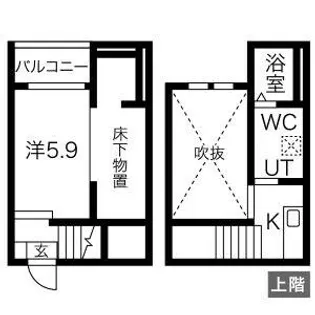 フルマーレ【103号室】の間取り