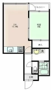 エクセラート天王寺東【3階】の間取り
