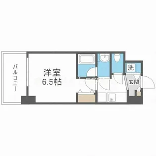 スプランディッド阿倍野【9階】の間取り