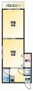 宮本マンション【2階】の間取り