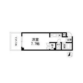 クレセント新瑞【3階】の間取り