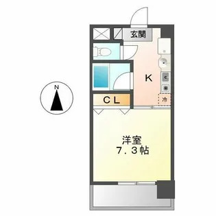 アベニュー大宝【4階】の間取り