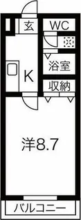 KHグランドールII【2階】の間取り