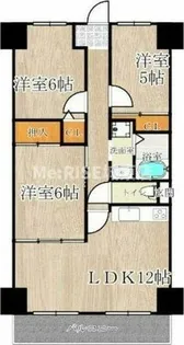 サンファースト京橋【704号室】の間取り