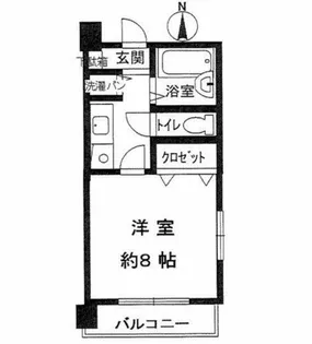 神戸多聞マンション【5階】の間取り