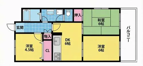 アルファワイ【3階】の間取り