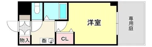 ローテローゼ本山【1階】の間取り