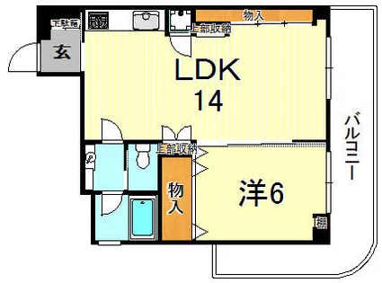 芦屋アーバンライフ【2階】の間取り