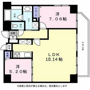 KDX泉レジデンス【0404号室】の間取り