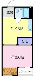 大阪府大阪狭山市半田1丁目【マンション】の間取り