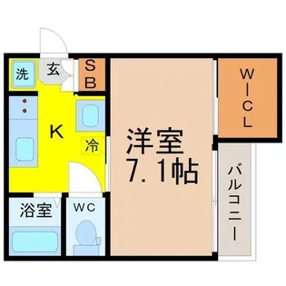 Villa桜本町【2階】の間取り