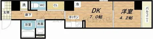 COZY上汐【3階】の間取り