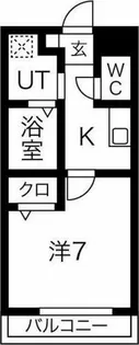 サリチェ烏森【2階】の間取り