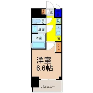 シーズンフラッツ千種(チクサ)【2階】の間取り