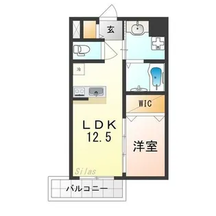 フェリーチェラテ【2階】の間取り