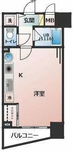 ラナップスクエア福島【2階】の間取り