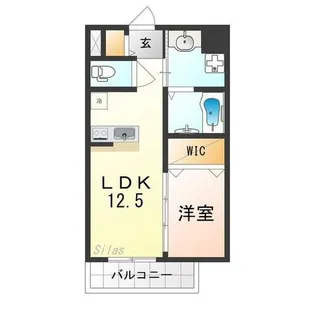 フェリーチェラテ【3階】の間取り