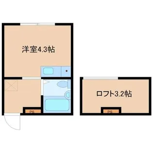 BearKanda【2階】の間取り