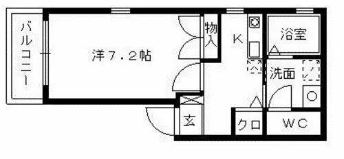 グランドアマレー【1階】の間取り