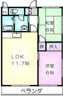 レジデンシアNOV【3階】の間取り