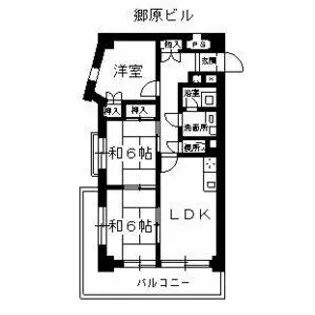 郷原ビル【5階】の間取り