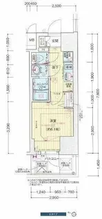 プレサンス塚本アクミリオン【7階】の間取り