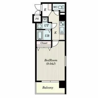 モードワン鴨田【6階】の間取り