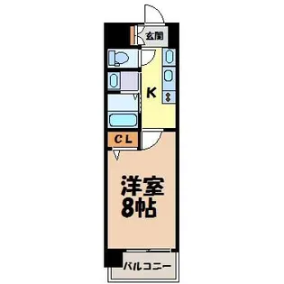 ArtizA上前津【4階】の間取り