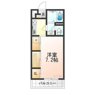 リブリ・Avance土師ノ里【1階】の間取り