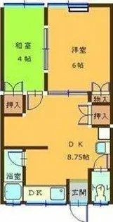 シャトレコートⅡ【20B号室】の間取り