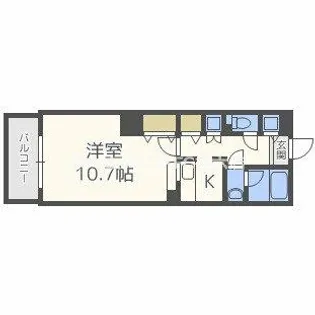 樹樹ガーデン【8階】の間取り