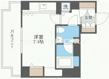 リンクハウス京町堀【7階】の間取り