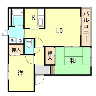 ファジーアドザックス C【1階】の間取り
