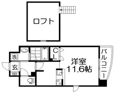 さくら【8階】の間取り