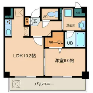 LaPazラパス【2階】の間取り
